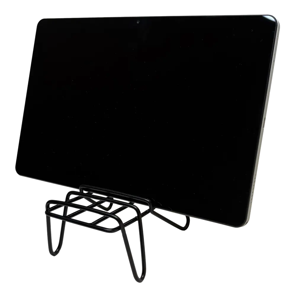 Tabletti telineessä
